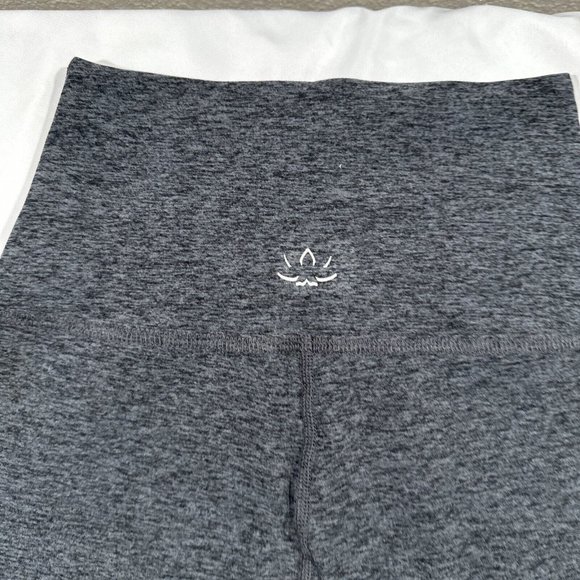 NWT $70 Beyond Yoga [ Small ] Spacedye High Waisted 7" Biker Short Charcoal 5694 - Picture 7 of 11